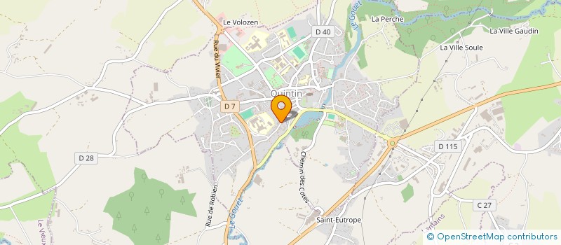 localisation de l'entreprise 981 691 298   QUINTIN