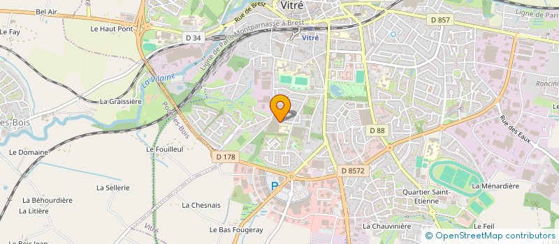 localisation de l'entreprise 981 704 992   VITRE