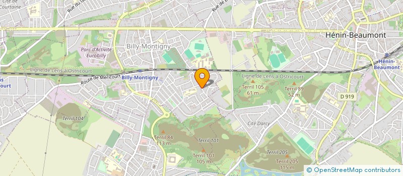 localisation de l'entreprise 981 717 952   HENIN-BEAUMONT