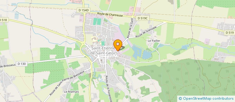 localisation de l'entreprise 981 727 241   SAINT-ETIENNE-DE-SAINT-GEOIRS