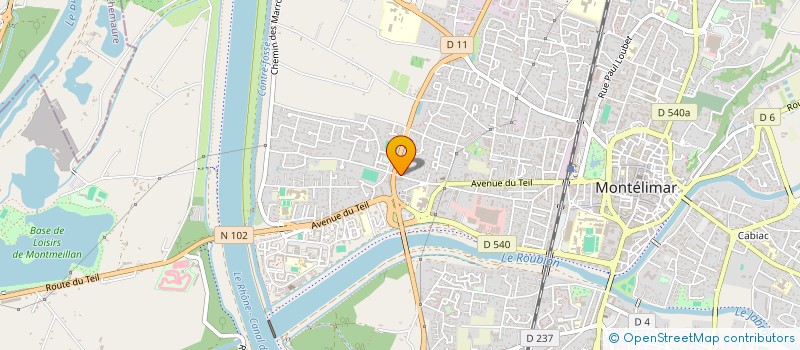 localisation de l'entreprise 981 728 504   MONTELIMAR