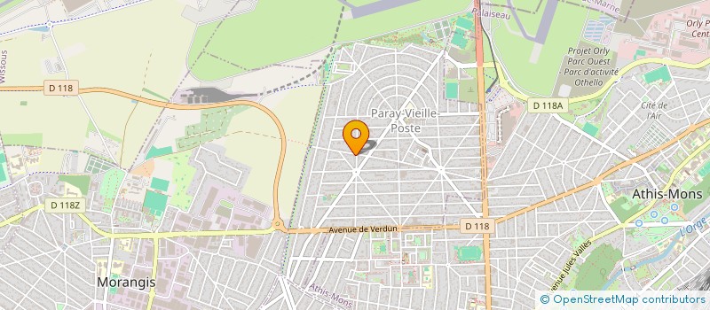 localisation de l'entreprise 981 754 179 à PARAY-VIEILLE-POSTE