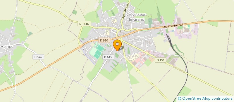 localisation de l'entreprise 981 759 095   CREVECUR-LE-GRAND