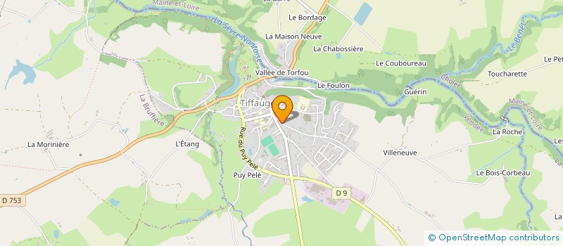 localisation de l'entreprise 981 783 418   TIFFAUGES