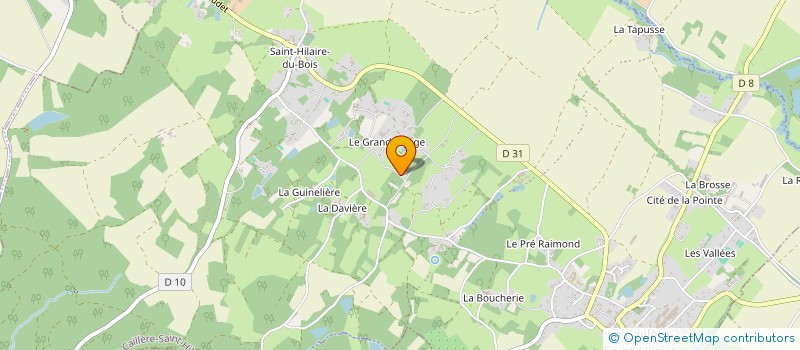 localisation de l'entreprise 981 785 413   LA CAILLERE-SAINT-HILAIRE