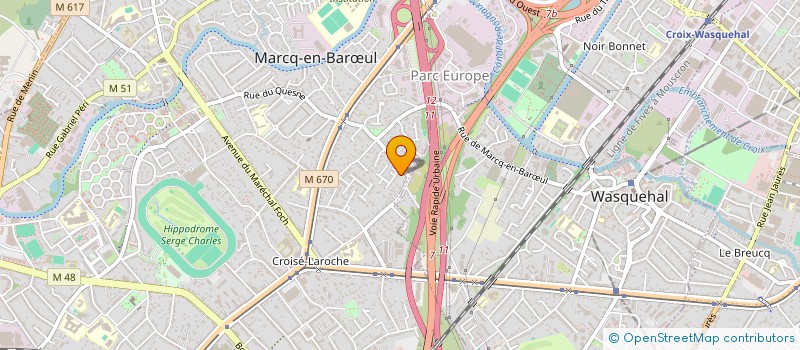 localisation de l'entreprise 981 832 363 à MARCQ-EN-BARŒUL