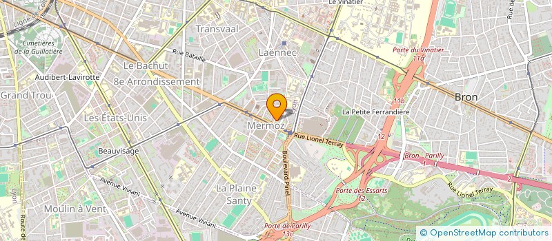 localisation de l'entreprise 981 840 762   LYON 8EME