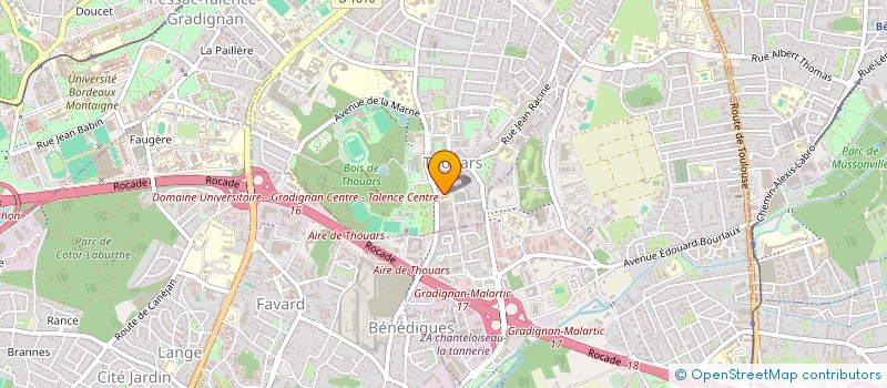 localisation de l'entreprise 981 849 946   BORDEAUX