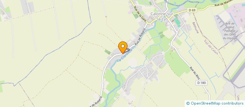 localisation de l'entreprise 981 916 216   CALONNE-SUR-LA-LYS