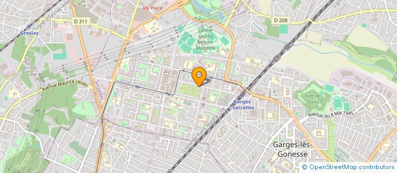 localisation de l'entreprise 981 919 079   SARCELLES