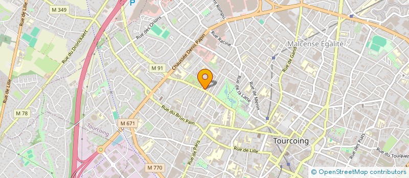 localisation de l'entreprise 981 943 863 à TOURCOING