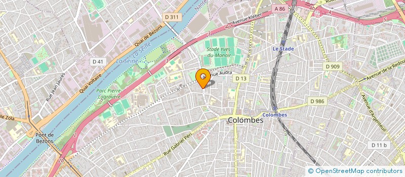 localisation de l'entreprise 981 955 438 à COLOMBES