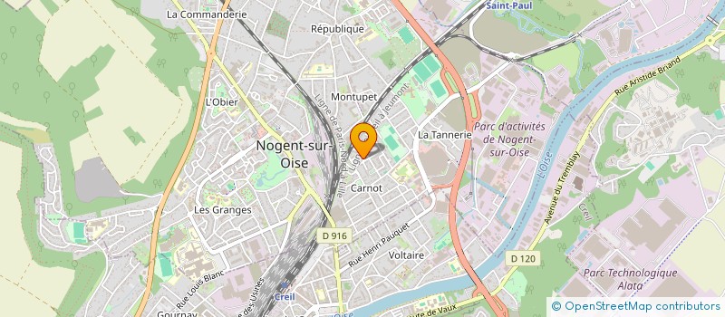 localisation de l'entreprise 981 975 006   NOGENT-SUR-OISE