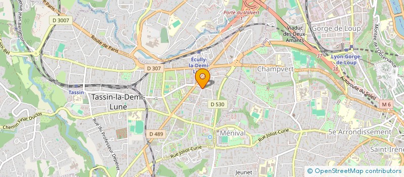 localisation de l'entreprise 982 003 741   TASSIN-LA-DEMI-LUNE