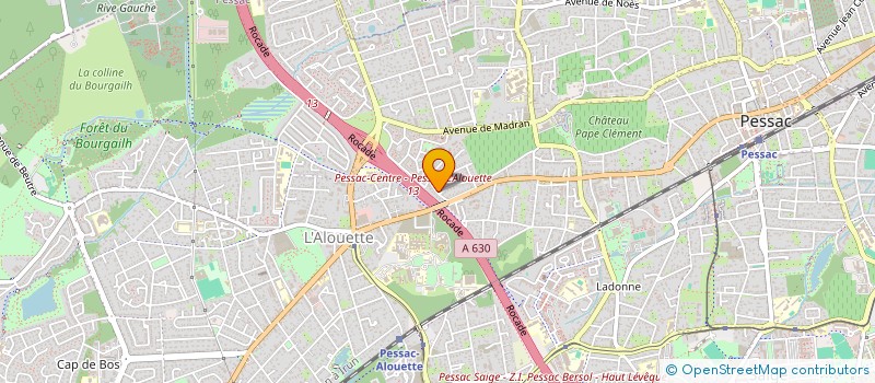 localisation de l'entreprise 982 020 935   MERIGNAC