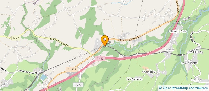 localisation de l'entreprise 982 037 145   POISY