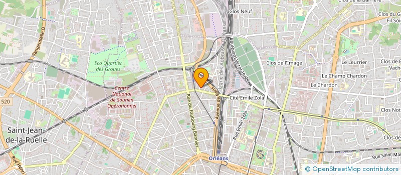 localisation de l'entreprise 982 043 127 à ORLEANS