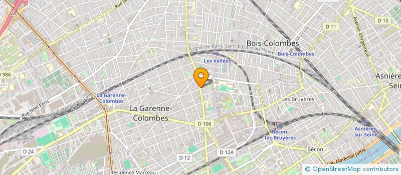 localisation de l'entreprise 982 063 331 à LA GARENNE-COLOMBES
