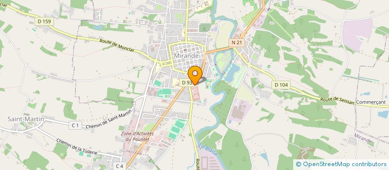 localisation de l'entreprise 982 088 619   MIRANDE