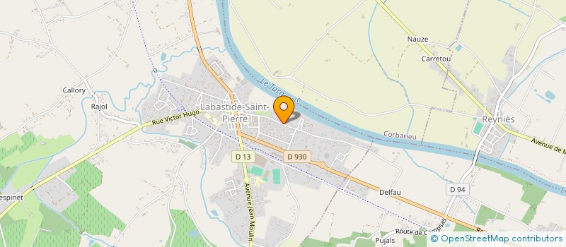 localisation de l'entreprise 982 117 608   LABASTIDE-SAINT-PIERRE