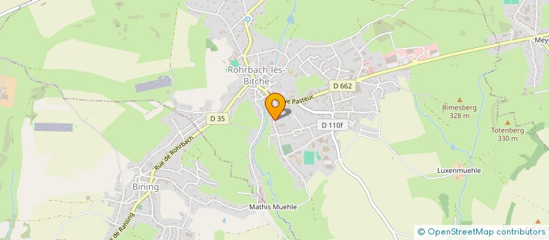 localisation de l'entreprise 982 133 191   ROHRBACH-LES-BITCHE