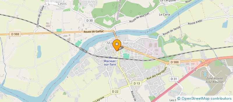 localisation de l'entreprise 982 144 271   LAGRAVE