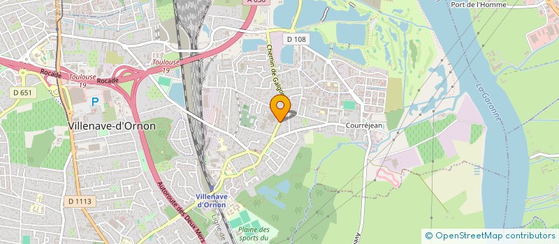 localisation de l'entreprise 982 152 282 à VILLENAVE-D'ORNON