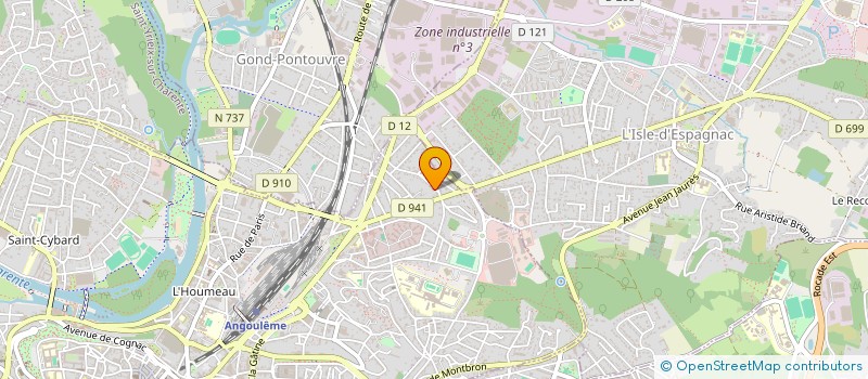 localisation de l'entreprise 982 155 038   ANGOULEME