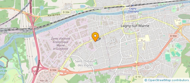 localisation de l'entreprise 982 178 287   SAINT-THIBAULT-DES-VIGNES