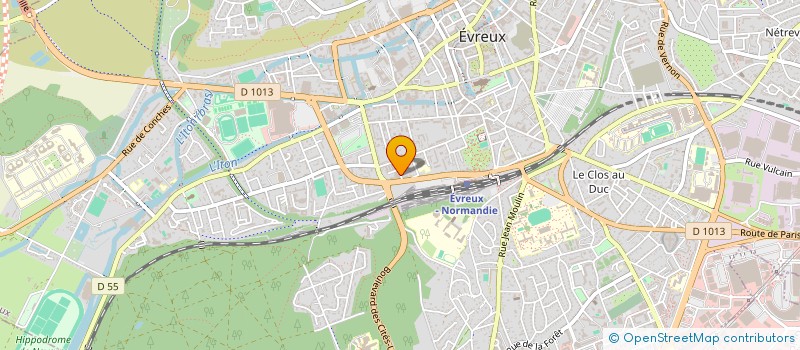 localisation de l'entreprise 982 181 463 à EVREUX