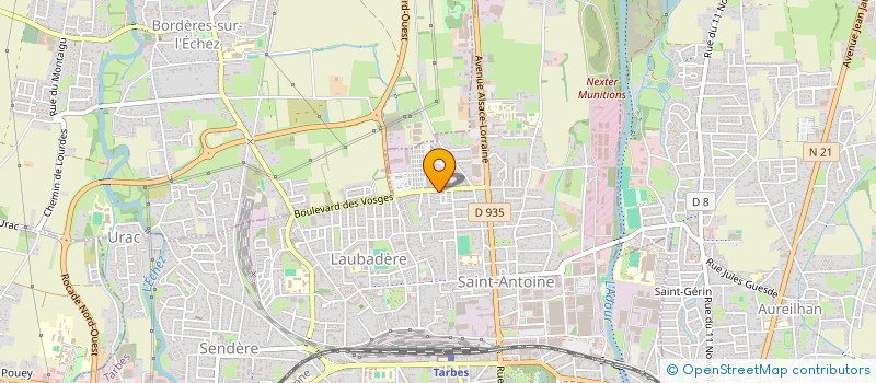 localisation de l'entreprise 982 190 084   TARBES