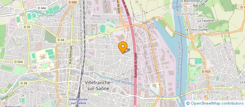 localisation de l'entreprise 982 195 554   VILLEFRANCHE-SUR-SAONE