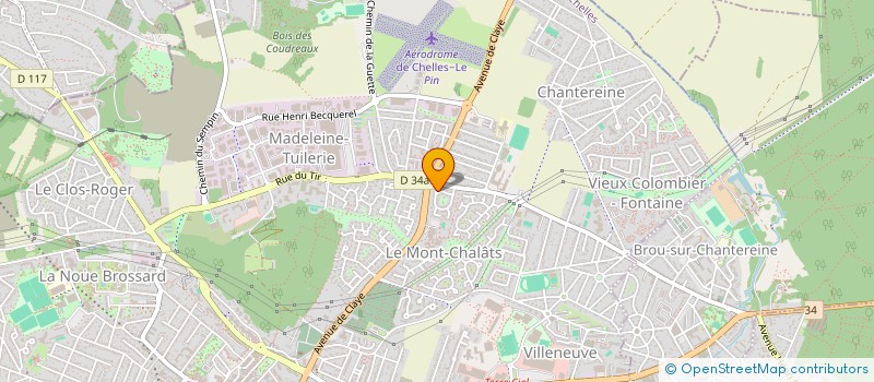 localisation de l'entreprise 982 201 501   CHELLES