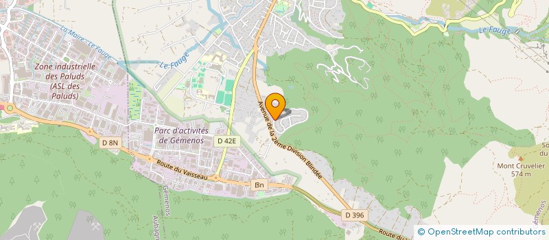 localisation de l'entreprise 982 203 234 à GEMENOS