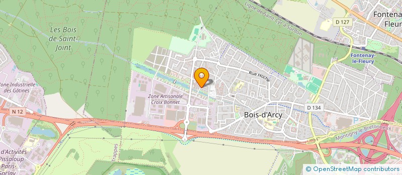 localisation de l'entreprise 982 208 803   BOIS-D'ARCY