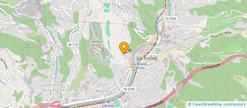 localisation de l'entreprise 982 233 165   NICE