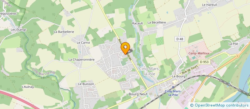 localisation de l'entreprise 982 237 075   CINQ-MARS-LA-PILE