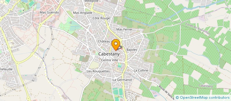 localisation de l'entreprise 982 253 775   CABESTANY