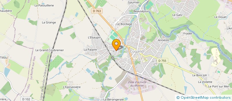 localisation de l'entreprise 982 282 279   CUGAND