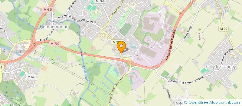 localisation de l'entreprise 982 293 300   HEM