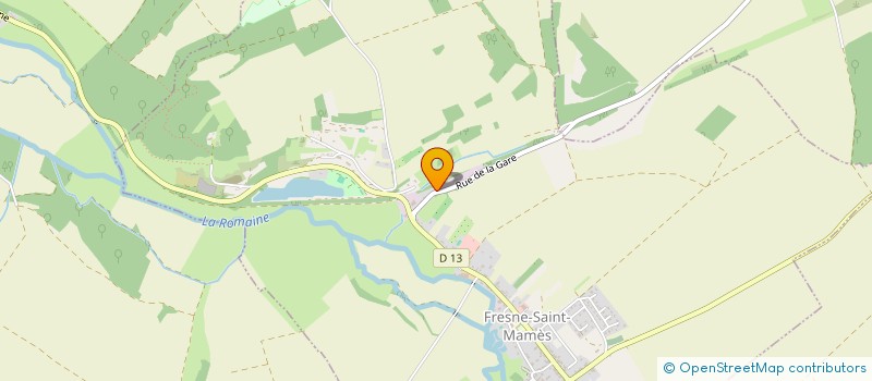 localisation de l'entreprise 982 322 349 à FRESNE-SAINT-MAMES