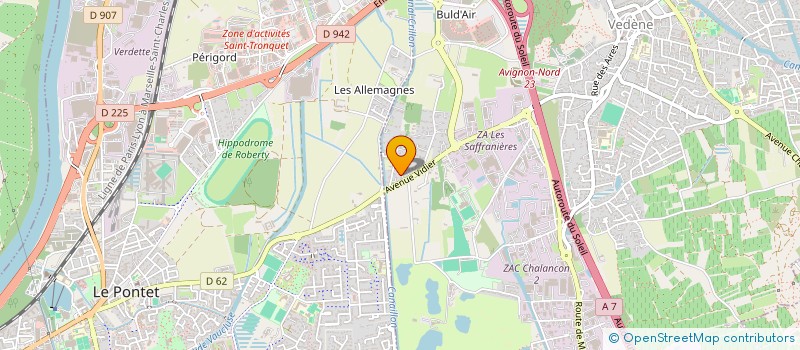 localisation de l'entreprise 982 343 766   VEDENE