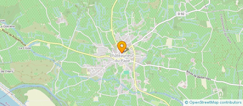 localisation de l'entreprise 982 345 340   CHATEAUNEUF-DU-PAPE
