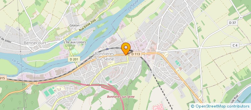 localisation de l'entreprise 982 353 658  à BONNIERES-SUR-SEINE