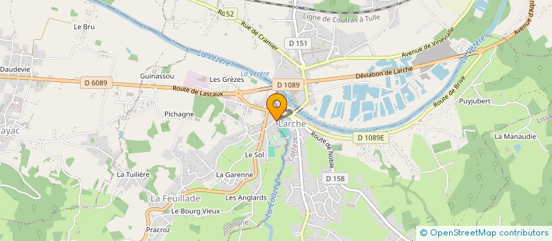 localisation de l'entreprise 982 372 013   USSAC