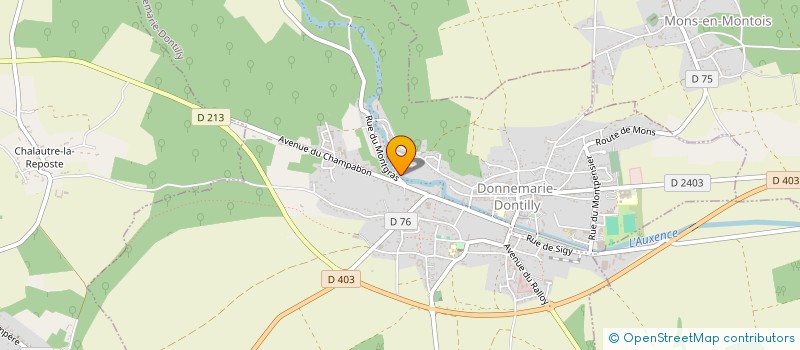 localisation de l'entreprise 982 389 553   DONNEMARIE-DONTILLY