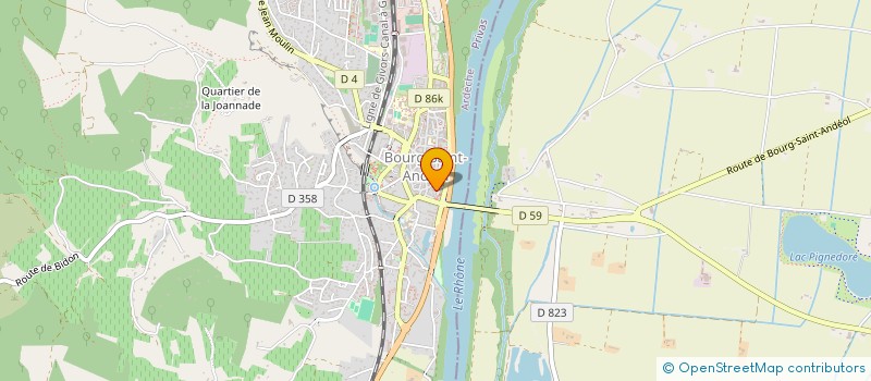 localisation de l'entreprise 982 397 507   BOURG-SAINT-ANDEOL