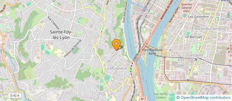 localisation de l'entreprise 982 432 932   LA MULATIERE