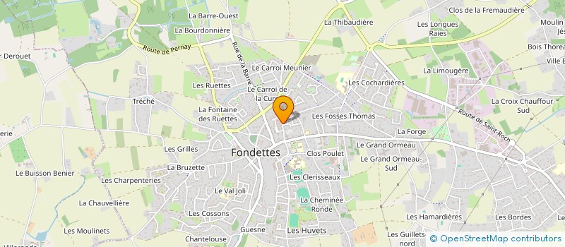 localisation de l'entreprise 982 433 765   FONDETTES