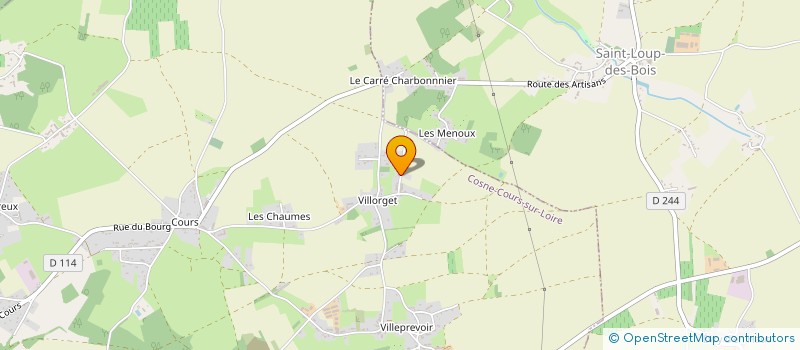 localisation de l'entreprise 982 444 739   COSNE-COURS-SUR-LOIRE